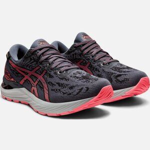 Asics Women's Gel-Cumulus 23 GTX Running Shoes Carrier Grey/Pink 8.5 Medium